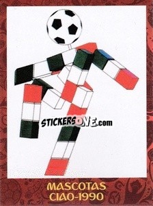Sticker 1990 - Ciao - Iconos World Cup Rusia 1930-2018 n. 13 - NO EDITOR