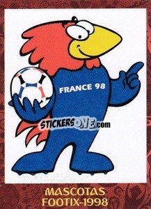 Sticker 1998 - Footix - Iconos World Cup Rusia 1930-2018 n. 15 - NO EDITOR