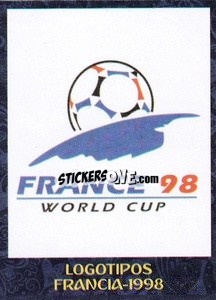 Sticker 1998 - Francia - Iconos World Cup Rusia 1930-2018 - NO EDITOR