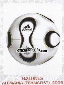 Sticker 2006 (Teamgeist) - Iconos World Cup Rusia 1930-2018 - NO EDITOR