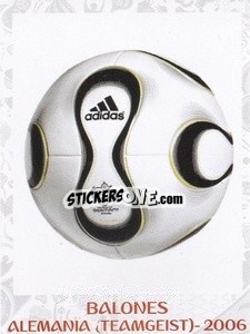 Sticker 2006 (Teamgeist) - Iconos World Cup Rusia 1930-2018 n. 70 - NO EDITOR