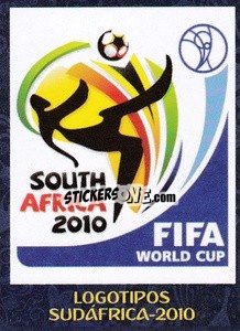 Sticker 2010 - Sudafrica - Iconos World Cup Rusia 1930-2018 - NO EDITOR