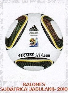 Sticker 2010 (Jabulani) - Iconos World Cup Rusia 1930-2018 n. 71 - NO EDITOR