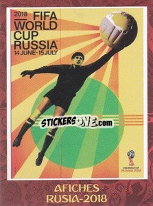 Figurina 2018 - Iconos World Cup Rusia 1930-2018 - NO EDITOR