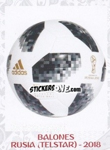 Sticker 2018 (Telstar) - Iconos World Cup Rusia 1930-2018 n. 73 - NO EDITOR