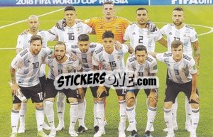 Sticker Argentina - Iconos World Cup Rusia 1930-2018 - NO EDITOR