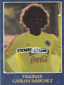 Sticker Carlos Sanchez - Iconos World Cup Rusia 1930-2018 n. 105 - NO EDITOR