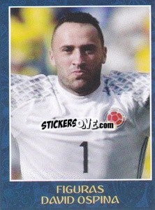 Sticker David Ospina - Iconos World Cup Rusia 1930-2018 n. 100 - NO EDITOR