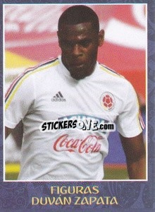 Sticker Duvan Zapata - Iconos World Cup Rusia 1930-2018 n. 119 - NO EDITOR