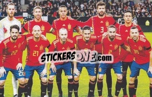 Sticker Espana - Iconos World Cup Rusia 1930-2018 n. 5 - NO EDITOR
