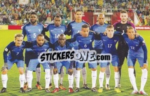 Sticker Francia - Iconos World Cup Rusia 1930-2018 n. 2 - NO EDITOR