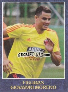 Sticker Giovanni Moreno - Iconos World Cup Rusia 1930-2018 n. 115 - NO EDITOR