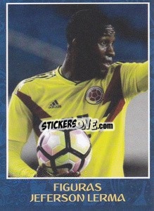 Sticker Jefferson Lerma - Iconos World Cup Rusia 1930-2018 n. 108 - NO EDITOR