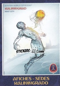 Sticker Kaliningrado - Iconos World Cup Rusia 1930-2018 - NO EDITOR