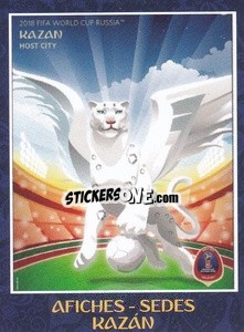 Sticker Kazan - Iconos World Cup Rusia 1930-2018 n. 84 - NO EDITOR