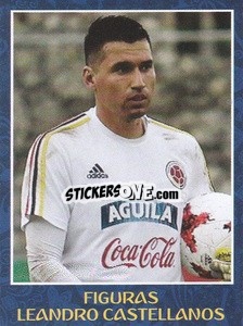 Sticker Leandro Castellanos - Iconos World Cup Rusia 1930-2018 n. 101 - NO EDITOR