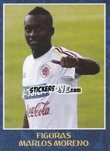 Sticker Marlos Moreno - Iconos World Cup Rusia 1930-2018 n. 109 - NO EDITOR