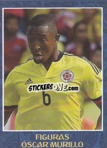 Sticker Oscar Murillo - Iconos World Cup Rusia 1930-2018 n. 113 - NO EDITOR