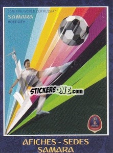 Sticker Samara - Iconos World Cup Rusia 1930-2018 - NO EDITOR