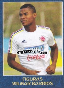 Sticker Wilmar Barrios - Iconos World Cup Rusia 1930-2018 n. 112 - NO EDITOR