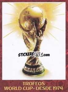 Sticker World Cup Desde 1974 - Iconos World Cup Rusia 1930-2018 - NO EDITOR