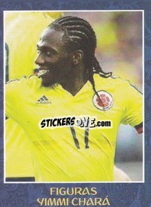 Sticker Yimmi Chara - Iconos World Cup Rusia 1930-2018 n. 123 - NO EDITOR