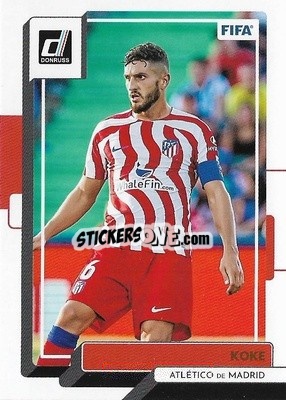 Sticker Koke - Donruss Soccer 2022-2023 - Panini