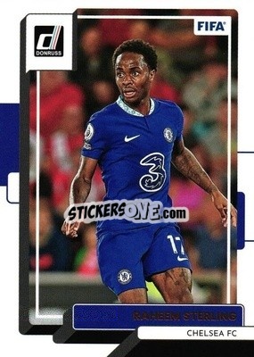 Sticker Raheem Sterling - Donruss Soccer 2022-2023 - Panini