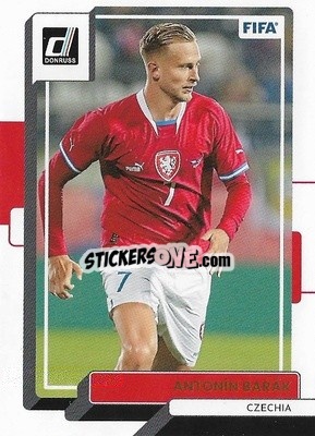 Sticker Antonin Barak - Donruss Soccer 2022-2023 - Panini