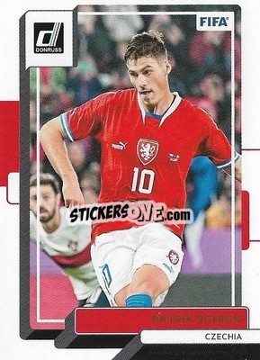 Sticker Patrik Schick - Donruss Soccer 2022-2023 - Panini