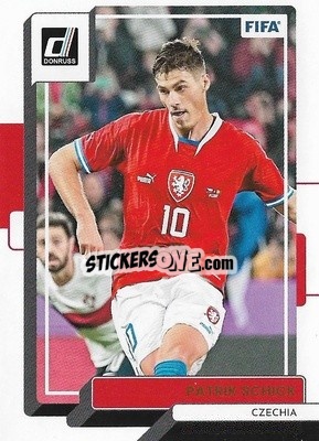 Sticker Patrik Schick - Donruss Soccer 2022-2023 n. 23 - Panini