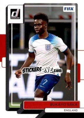 Sticker Bukayo Saka - Donruss Soccer 2022-2023 n. 26 - Panini