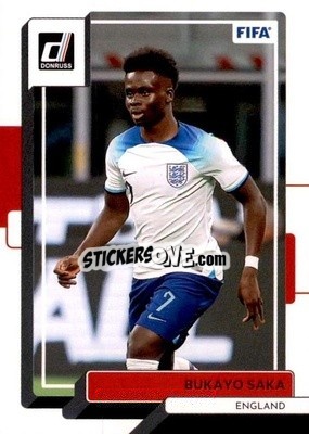 Figurina Bukayo Saka - Donruss Soccer 2022-2023 - Panini