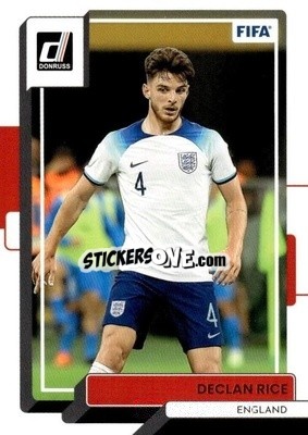 Sticker Declan Rice - Donruss Soccer 2022-2023 - Panini