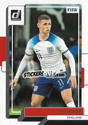 Sticker Phil Foden - Donruss Soccer 2022-2023 n. 30 - Panini