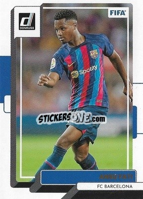Sticker Ansu Fati - Donruss Soccer 2022-2023 n. 31 - Panini