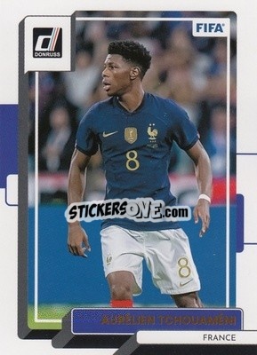 Sticker Aurelien Tchouameni - Donruss Soccer 2022-2023 n. 46 - Panini