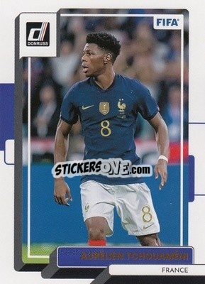 Sticker Aurelien Tchouameni - Donruss Soccer 2022-2023 - Panini