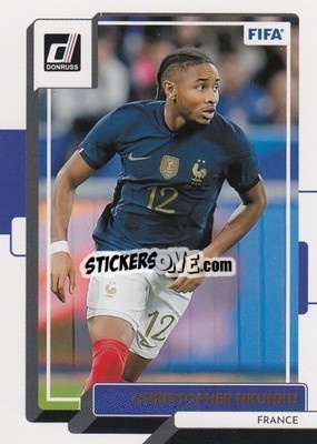 Sticker Christopher Nkunku - Donruss Soccer 2022-2023 - Panini