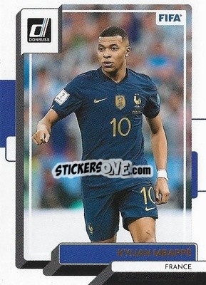 Sticker Kylian Mbappe - Donruss Soccer 2022-2023 - Panini