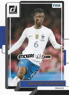 Sticker Eduardo Camavinga - Donruss Soccer 2022-2023 n. 53 - Panini