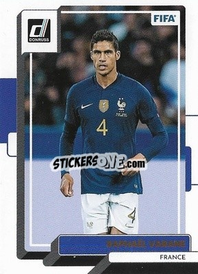 Sticker Raphael Varane - Donruss Soccer 2022-2023 - Panini