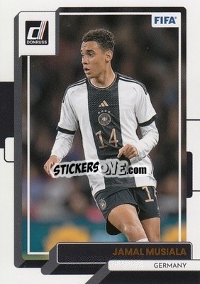 Sticker Jamal Musiala - Donruss Soccer 2022-2023 - Panini