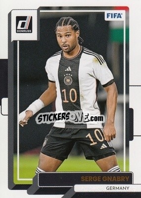 Sticker Serge Gnabry - Donruss Soccer 2022-2023 n. 62 - Panini