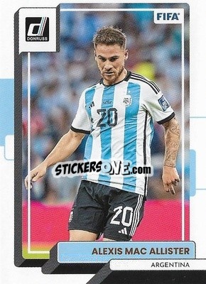 Sticker Alexis Mac Allister - Donruss Soccer 2022-2023 - Panini