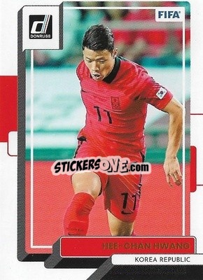 Sticker Hee-chan Hwang - Donruss Soccer 2022-2023 - Panini