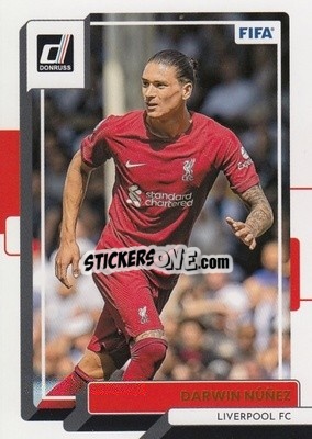 Sticker Darwin Nunez - Donruss Soccer 2022-2023 n. 75 - Panini