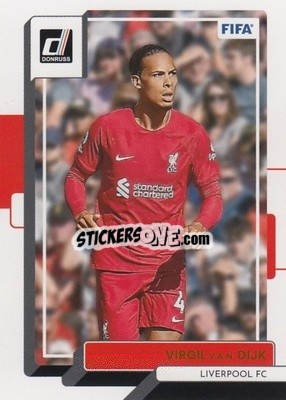 Sticker Virgil van Dijk - Donruss Soccer 2022-2023 - Panini
