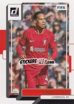 Sticker Virgil van Dijk - Donruss Soccer 2022-2023 n. 78 - Panini