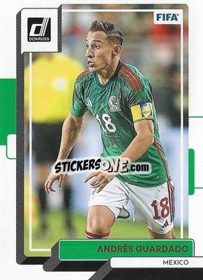 Sticker Andres Guardado - Donruss Soccer 2022-2023 n. 82 - Panini